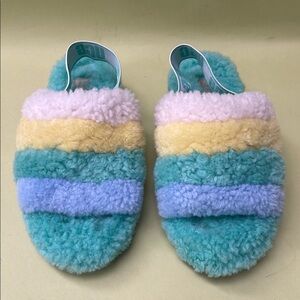 Multicolored UGG Cozy Slippers